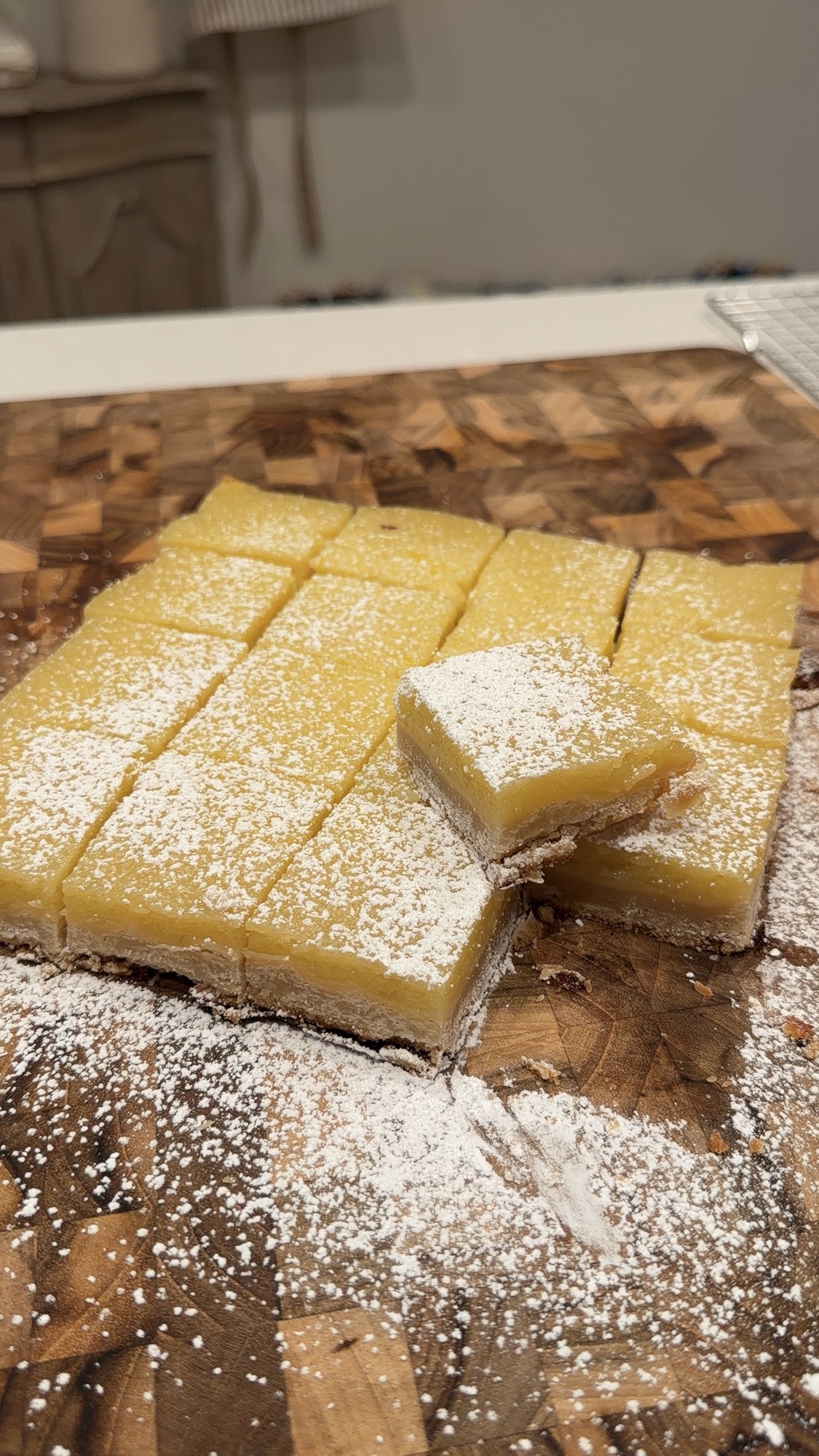 Sourdough Discard Lemon Bars